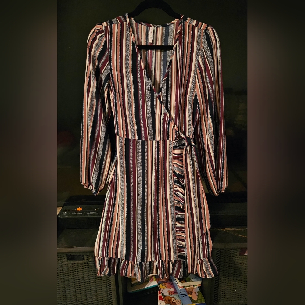 Multicolor Stripe Dress